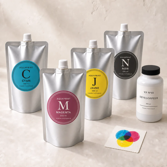 Kit Gum Print Color — Quadrichromie pigmentaire